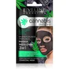 Image de Eveline Cosmetics Cannabis masque visage purifiant à l'argile 7 ml