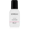 Image de Semilac Liquids acétone pure pour enlever le vernis gel 50 ml