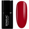 Image de Semilac Vernis à ongles gels semi-permanents UV 027 Intense Red 7ml