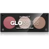 Image de Inglot Face Palette enlumineur, poudre bronzante et blush teinte GLOWOW 7.2 g