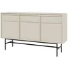Image de Selsey Commode Evo Deboute Meuble De Rangement 154 cm, Beige Gris