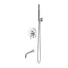 Image de OMNIRES Y Mitigeur monocommande, pour baignoire, SYSYW01CR,