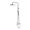 Image de OMNIRES Y Colonne de douche avec mitigeur thermostatique et bec déverseur, Y1234ALCR,