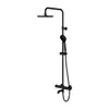 Image de OMNIRES Y Colonne de douche avec mitigeur thermostatique et bec déverseur, Y1234ALBL,