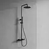 Image de OMNIRES Y Colonne de douche avec mitigeur monocommande, Y1244MBL,