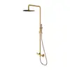 Image de OMNIRES Y Colonne de douche avec mitigeur monocommande, Y1244MGLB,
