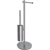 Image de OMNIRES MODERN PROJECT Porte-brosse WC avec brosse, MP60810NI,