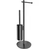Image de OMNIRES MODERN PROJECT Porte-brosse WC avec brosse, MP60810AT,