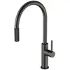 Image de OMNIRES SWITCH Mitigeur de cuisine pour système de filtration, pivotant, avec douchette extractible, SW9059GR,