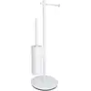 Image de OMNIRES MODERN PROJECT Porte-brosse WC avec brosse, MP60810WM,