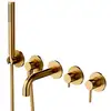 Image de OMNIRES Y Mitigeur monocommande de baignoire, Y1237-1SGLB,