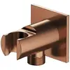 Image de OMNIRES Universal Support de douchette avec raccord de flexible, 8873C-KCPB,