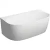 Image de OMNIRES VALENCIA Baignoire semi-îlot, avec tablier, VALENCIAWPBM,