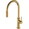 Image de OMNIRES SWITCH Mitigeur de cuisine pour système de filtration, pivotant, avec douchette extractible, SW9059GLB,