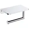Image de OMNIRES MODERN PROJECT Dérouleur de papier toilette, MP60511CR,