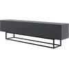 Image de Selsey Armoire TV, Buffet, Meuble TV, 175 cm, Pieds Noirs, Avant usiné, Veldio