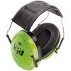 Image de 3M Casque antibruit pour enfants Peltor H510AK, vert fluo, Taille ajustable, Contre des niveaux de bruit de 87 à 98 dB (SNR : 27dB) écoles, concerts, festivals, feux d'artifice, événements sportifs