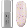 Image de Semilac T26 Vernis à Ongles UV Top No Wipe Matte Peach Galaxy, 7 ML