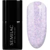 Image de Semilac UV Hybrid Crushed_ICE vernis à ongles gel lampe UV/LED teinte 492 Icy Lavender Bliss 7 ml