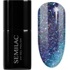 Image de Semilac UV Hybrid Galaxy Flash vernis à ongles gel lampe UV/LED teinte 826 Virtual Blue 7 ml