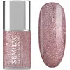 Image de S250 Semilac - Vernis à ongles UV 3 en 1 - Rose brillant - 7 ml - Vernis à ongles 3 en 1 - Avec base et top - Tenue 21 jours sans écaillement