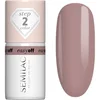 Image de Semilac Easy Off Step 2 vernis à ongles gel lampe UV/LED teinte Mocha Cream 7 ml