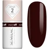Image de Semilac Easy Off Step 2 vernis à ongles gel lampe UV/LED teinte Marrom Choco 7 ml
