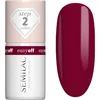 Image de Semilac Easy Off Step 2 vernis à ongles gel lampe UV/LED teinte Cherry Coke 7 ml