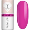 Image de Semilac Easy Off Step 2 vernis à ongles gel lampe UV/LED teinte Magenta Crush 7 ml