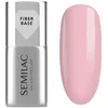 Image de Semilac Fiber Base Pink Milk Vernis à ongles UV autonivelant avec fibres de nylon Rose laiteux 7 ml
