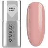 Image de Semilac Vernis à Ongles UV Fiber Base Beige 7ml - Base Hybride Renforcante avec Fibres de Nylon Autonivelant Naturel Beige