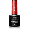 Image de Claresa SoakOff UV/LED Color River vernis à ongles gel teinte Red 412 5 g