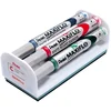 Image de Stylotel MaxiFlo Marqueur Pointe fine pour tableau blanc - Assorti (Lot de 4)