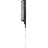 Image de T4B LUSSONI Peigne à manche antistatique et incassable en carbone avec dents fines et dents de séparation (300)