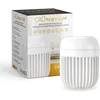 Image de InnoGIO Hygro, Humidificateur d'Air à Ultrasons avec Veilleuse, Modèle pour Chambre Silencieux, Écran Tactile Intuitif, Jusqu'à 8H d'Autonomie, Réservoir 600ml, Recharge par Câble USB-C, Blanc