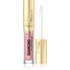 Image de Eveline Cosmetics Diamond Glow brillant à lèvres scintillant à l'acide hyaluronique teinte 08 Honey Glam 4,5 ml