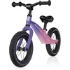 Image de lionelo Bart Air Draisienne Vélo d'équilibre Cadre léger sans soudures, de 2 Ans jusqu'à 30 kg Roues gonflées Guidon et Selles réglables en Hauteur Poids 3,8 kg (Pink Violet)