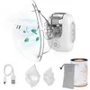 Image de LIONELO Nebi Air Mask, Inhalateur, nébuliseur pour enfants et adultes, silencieux, compact et portable, pour les maladies respiratoires, les infections et les allergies, haute efficacité d'inhalation
