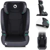 Image de LIONELO IGO I-size Siège-auto pour enfants, groupe 2 3, de 100 à 150 cm ISOFIX ou fixation frontale sans ceinture, dossier et appui-tête réglables avec dossier amovible (Grey)