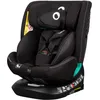 Image de LIONELO Bastiaan i-Size Siège Auto Pivotant à 360° pour les Enfants de 0 à 36 kg et de 40 à 140 cm Installation Face et Dos à la Route, ISOFIX Sangle TopTether (Black Carbon)