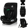 Image de LIONELO LAVENDER I-SIZE Siège Auto Enfants de 76 à 150 cm Conforme à la Norme R129 i-Size, Montage Face à la Route ISOFIX Ceinture TT, Réglage de l'Appui-tête et du Dossier Insert réducteur (Black)