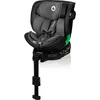 Image de LIONELO Harmony I-SIZE Siège auto pivotant à 360° pour enfants de 40 à 150 cm, montage avec ISOFIX + pied stabilisateur, appuie-tête et dossier réglables, insert de réduction Dri-Seat (Grey Graphite)