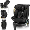 Image de LIONELO NAVY i-Size 360o Siège auto pivotant pour enfants 40 150 cm, groupe 0+1 2 3, installation ISOFIX à l’avant et à l’arrière et support stabilisateur, Dri-Seat (Onyx)