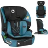 Image de LIONELO LEVI FIX I-SIZE Siège auto pour enfants 76-150 cm jusqu'à 18 kg, groupe 1 2 3, appuie-tête réglable en 10 positions, fixation ISOFIX et sangle Top Tether, R129 i-Size (Blue)