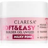 Image de Claresa Soft&Easy Builder Gel base de vernis en gel ongles teinte Milky Pink 45 g