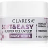 Image de Claresa Soft&Easy Builder Gel base de vernis en gel ongles teinte Milky White 45 g