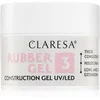 Image de Claresa Rubber Gel Construction Gel UV/LED vernis à ongles gel pour des ongles longs teinte 03 12 g