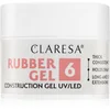 Image de Claresa Rubber Gel Construction Gel UV/LED vernis à ongles gel pour des ongles longs teinte 06 12 g