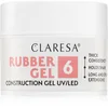 Image de Claresa Rubber Gel Construction Gel UV/LED vernis à ongles gel pour des ongles longs teinte 06 45 g