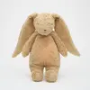 Image de Peluche lapin nature bio avec sons & lumières Cappuccino
